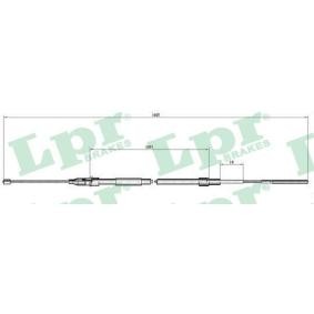 Handbremsseil C0651B von LPR günstig für 10,12 € online kaufen