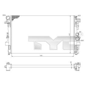 Acquista Radiatore motore da TYC 721-0011 a buon mercato per soli 116,10 €