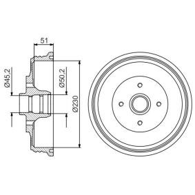 Bremstrommel 0 986 477 178 von BOSCH günstig für 114,61 € online kaufen
