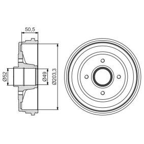 Bremstrommel 0 986 477 206 von BOSCH günstig für 85,53 € online kaufen