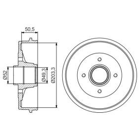 Bremstrommel 0 986 477 211 von BOSCH günstig für 80,46 € online kaufen