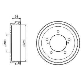 Bremstrommel 0 986 477 236 von BOSCH günstig für 88,66 € online kaufen