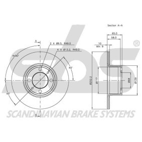 Bremsschlauch 13308525131 von sbs günstig für 15,50 € online kaufen