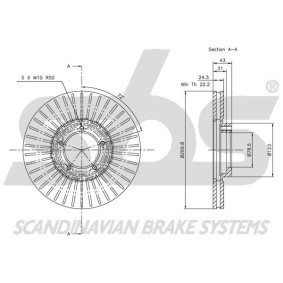 Bremsschlauch für HONDA von sbs