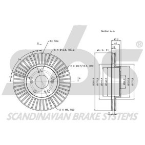 Bremsschlauch für MAZDA von sbs