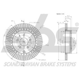 Bremsschlauch 1330853670 von sbs günstig für 20,59 € online kaufen