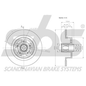 Bremsschlauch für SUZUKI von sbs