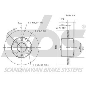 Bremsschlauch von sbs