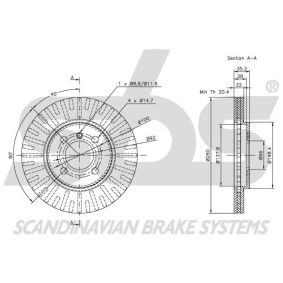 Bremsschlauch für SUZUKI von sbs