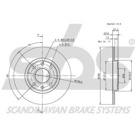 Bremsschlauch für NISSAN von sbs