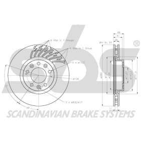 Bremsschlauch 13308523119 von sbs günstig für 11,65 € online kaufen