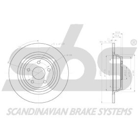Bremsschlauch für FORD von sbs