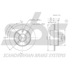 Bremsschlauch 1330852626 von sbs günstig für 24,17 € online kaufen