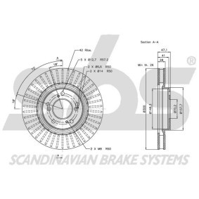 Bremsschlauch für MAZDA von sbs