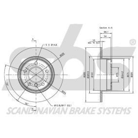Bremsschlauch 1330851913 von sbs günstig für 14,11 € online kaufen