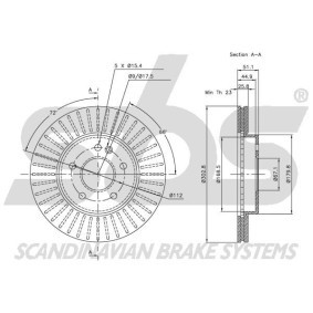 Bremsschlauch 1330853951 von sbs günstig für 21,48 € online kaufen