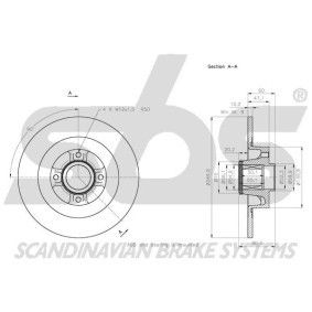 Bremsschlauch für SUZUKI von sbs