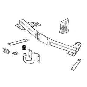 Compre Enganche de bola de remolque de BRINK online para Corsa B Hatchback (S93) a precios moderados
