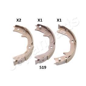 Handbremsbeläge des Herstellers JAPANPARTS - Originalware Artikelnummer: GF-519AF