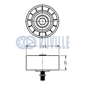 Comprar Juego de cojinete de rueda de RUVILLE 5105S a bajo precio de 25,01 €