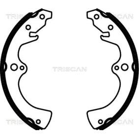 Bremsbackensatz 8100 10036 von TRISCAN günstig für 45,60 € online kaufen