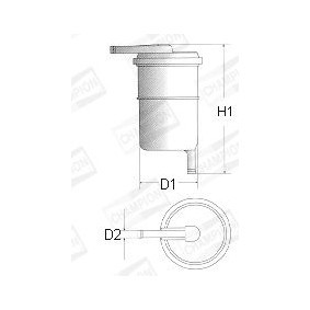 Kraftstofffilter L110/606 von CHAMPION günstig für 13,77 € online kaufen