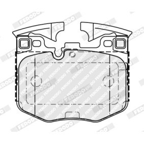 Bremsbeläge FSL317 von FERODO günstig für 37,29 € online kaufen