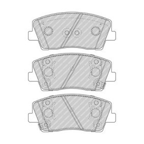Bremsbeläge FSL221 von FERODO günstig für 31,08 € online kaufen