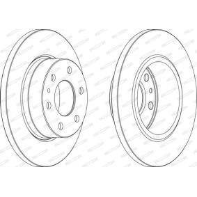 Bremsscheibe für IVECO von FERODO