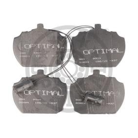 Achetez des Plaquettes de frein OPTIMAL 9334 à prix pour 21,96 €