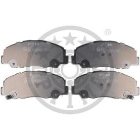 Acquista Kit pastiglie freni da OPTIMAL 10201 a buon mercato per soli 29,45 €