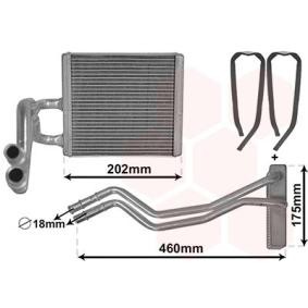 Wärmetauscher, Innenraumheizung 18006455 von VAN WEZEL günstig für 77,91 € online kaufen