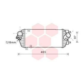 Acquista Intercooler da VAN WEZEL 82004293 a buon mercato per soli 155,08 €