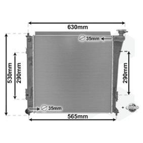 Compre Radiador de VAN WEZEL online para i40 CW (VF) a preços moderados