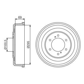 Bremstrommel 0 986 477 177 von BOSCH günstig für 65,06 € online kaufen