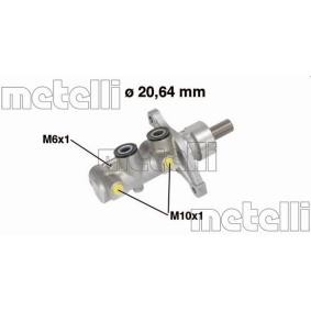 Hauptbremszylinder 05-0698 von METELLI günstig für 67,31 € online kaufen