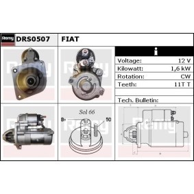 Anlasser für FIAT von DELCO REMY