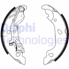 Achetez des Jeu de mâchoires de frein DELPHI LS1859 à prix pour 37,48 €