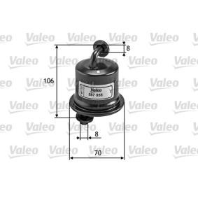 Achetez des Filtre à carburant VALEO 587055 à prix pour 26,09 €