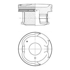 Compre Pistón de KOLBENSCHMIDT online para HILUX Pick-up (GUN1_) a precios moderados