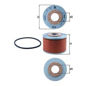 Ölfilter für FORD USA von MAHLE ORIGINAL