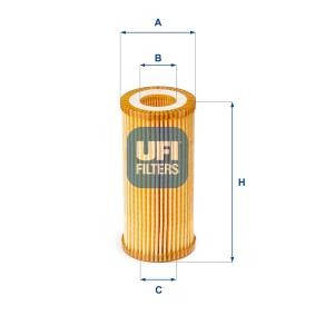 Achetez des Filtre à huile UFI 25.153.00 à prix pour 11,18 €