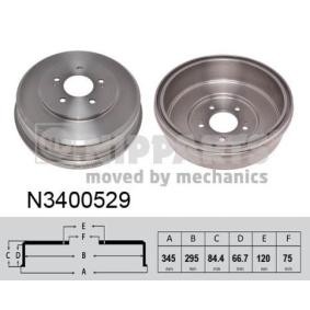 Compre Tambor de travão da NIPPARTS N3400529 a um preço baixo por 79,30 €