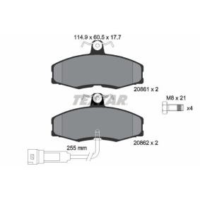 Acquista Kit pastiglie freni da TEXTAR 2086109 a buon mercato per soli 33,58 €