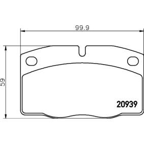 Bremsbeläge für LOTUS von TEXTAR
