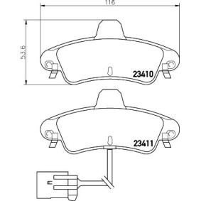 Bremsbeläge für FORD USA von TEXTAR
