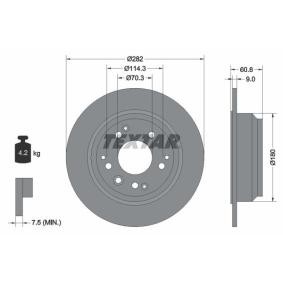 Bremsscheibe 92078400 von TEXTAR günstig für 43,74 € online kaufen