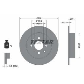 Bremsscheibe 92125300 von TEXTAR günstig für 37,71 € online kaufen