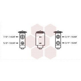 Acquista Valvola espansione climatizzatore da VAN WEZEL 77001038 a buon mercato per soli 38,65 €