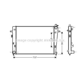 Kühler, Motorkühlung HY2328 von PRASCO günstig für 219,85 € online kaufen